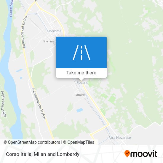 Corso Italia map