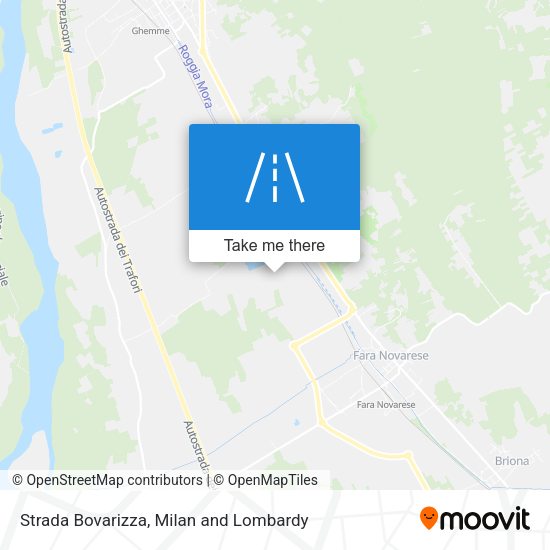 Strada Bovarizza map