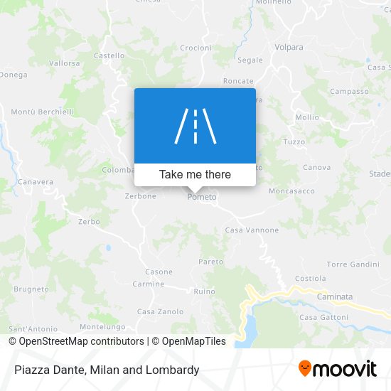 Piazza Dante map