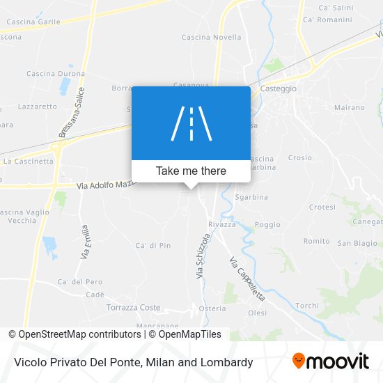 Vicolo Privato Del Ponte map