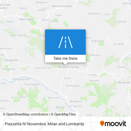 Piazzetta IV Novembre map