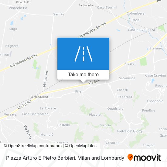 Piazza Arturo E Pietro Barbieri map
