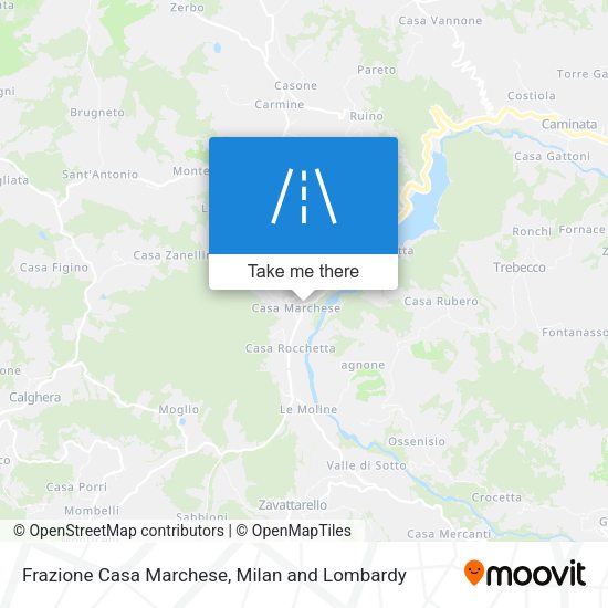Frazione Casa Marchese map
