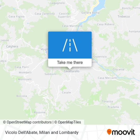 Vicolo Dell'Abate map