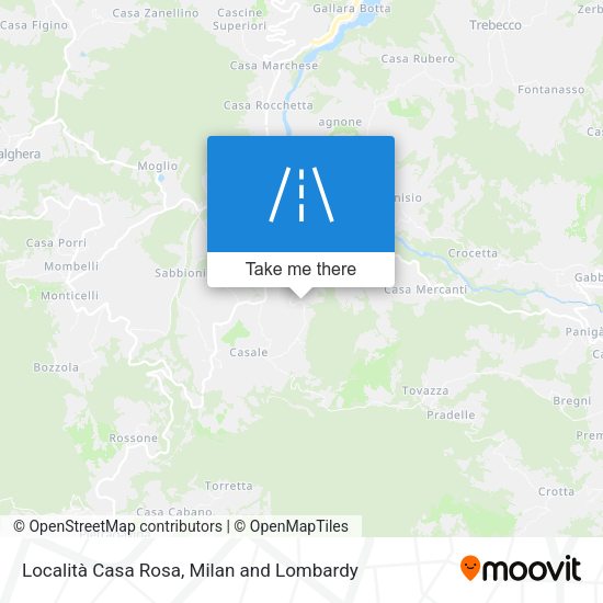 Località Casa Rosa map