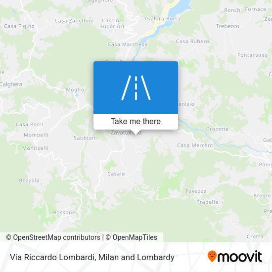 Via Riccardo Lombardi map
