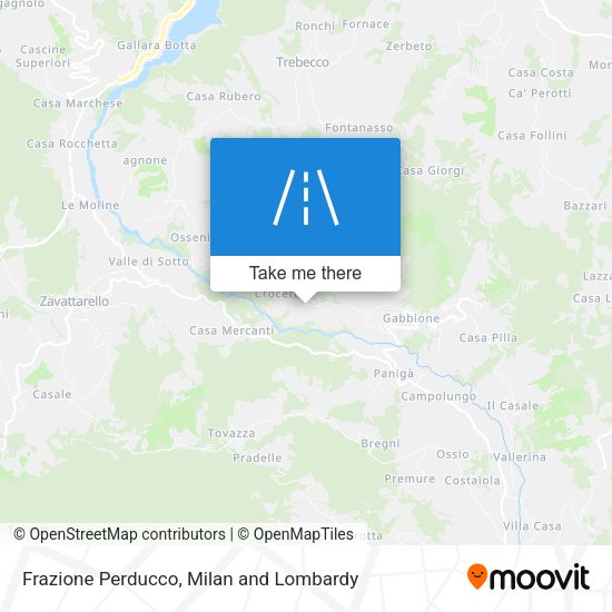 Frazione Perducco map