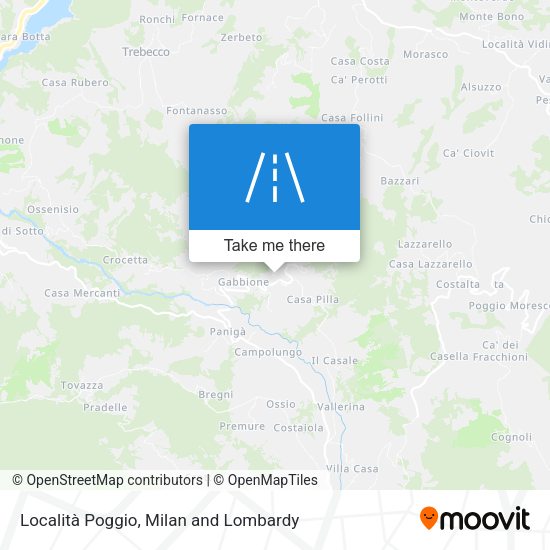 Località Poggio map