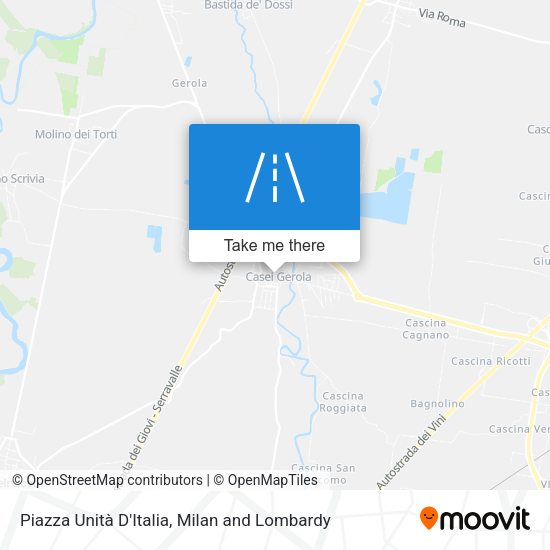Piazza Unità D'Italia map