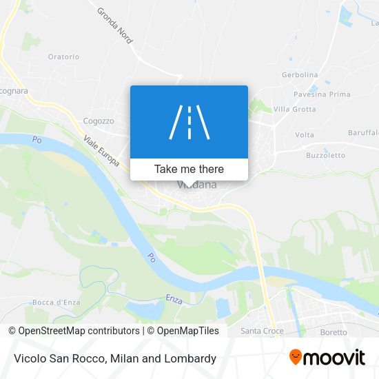 Vicolo San Rocco map