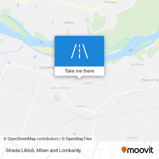 Strada Libioli map