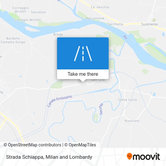 Strada Schiappa map