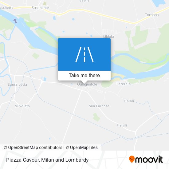 Piazza Cavour map