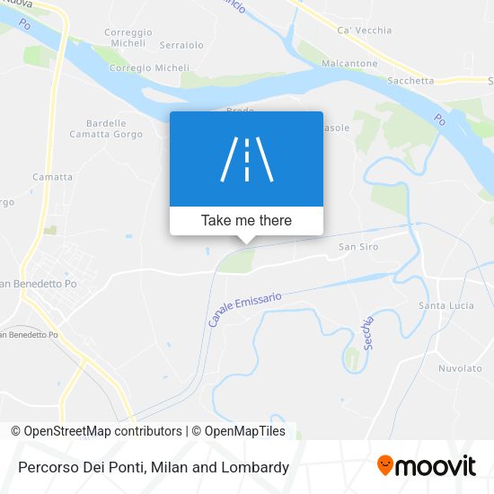 Percorso Dei Ponti map