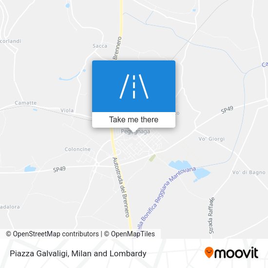 Piazza Galvaligi map