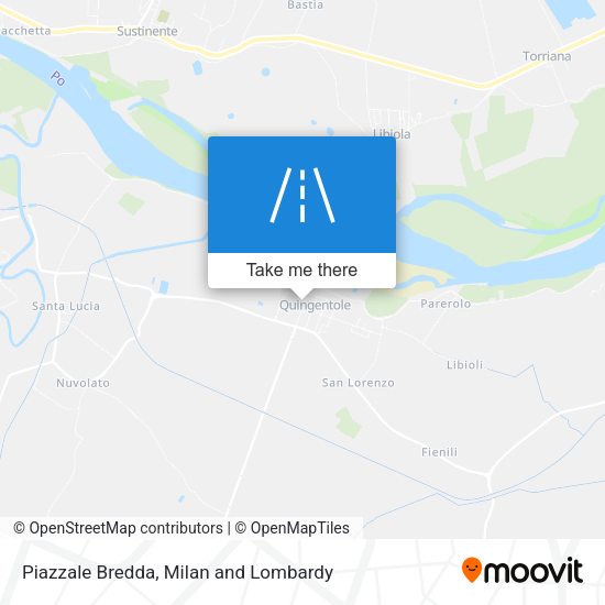 Piazzale Bredda map