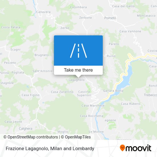 Frazione Lagagnolo map
