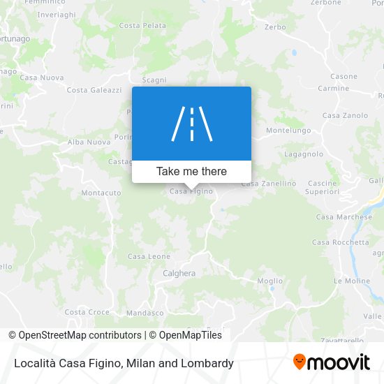 Località Casa Figino map
