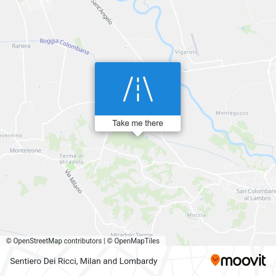 Sentiero Dei Ricci map