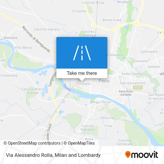 Via Alessandro Rolla map