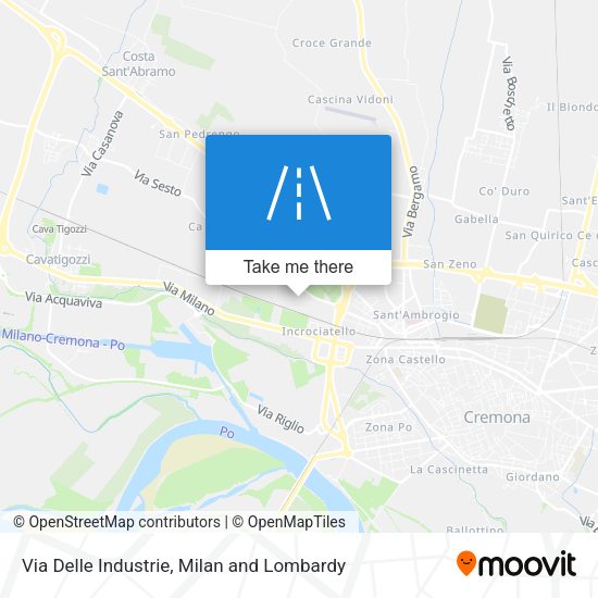 Via Delle Industrie map
