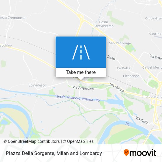 Piazza Della Sorgente map