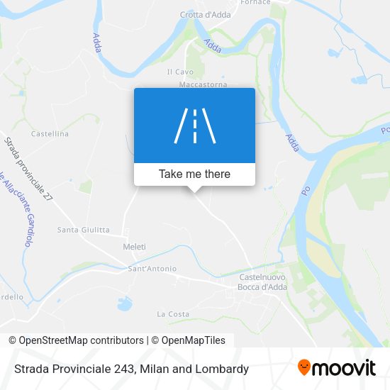 Strada Provinciale 243 map