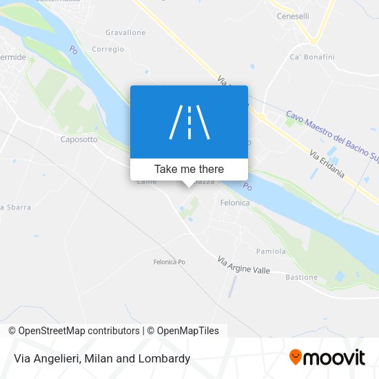 Via Angelieri map