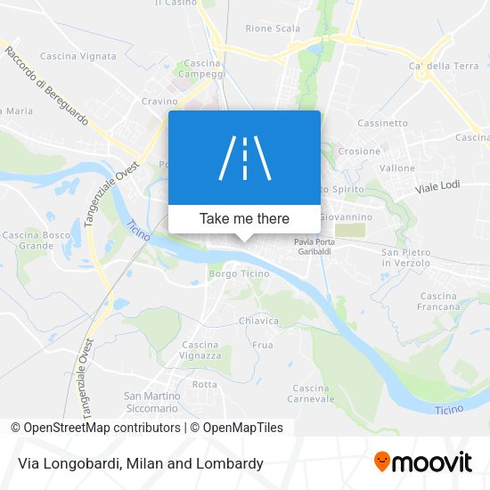 Via Longobardi map