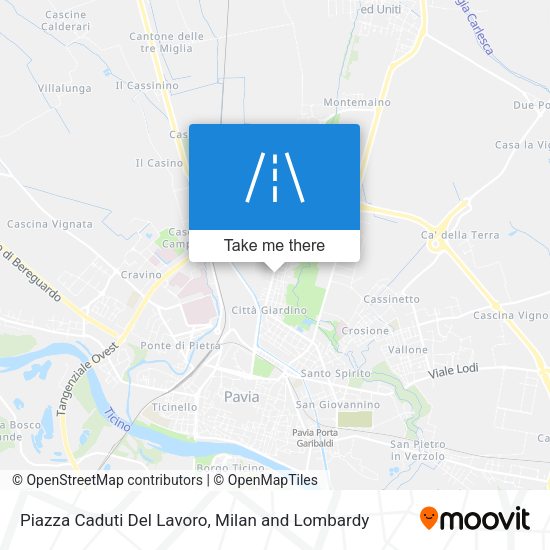 Piazza Caduti Del Lavoro map