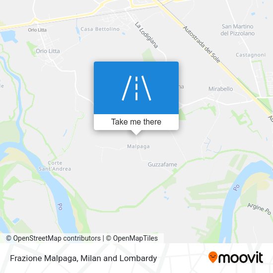 Frazione Malpaga map