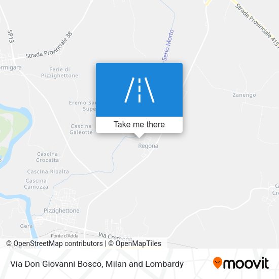 Via Don Giovanni Bosco map