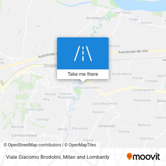 Viale Giacomo Brodolini map