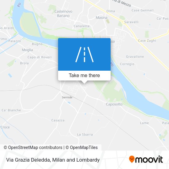 Via Grazia Deledda map