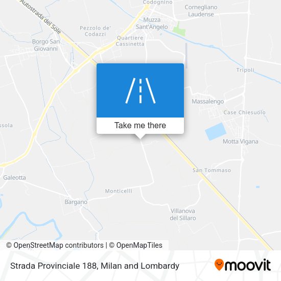 Strada Provinciale 188 map