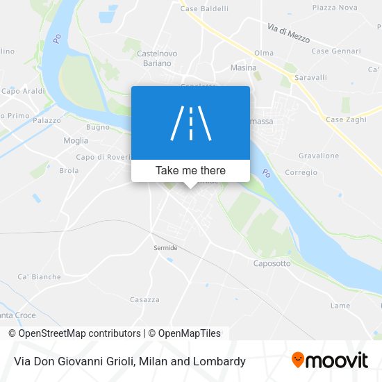Via Don Giovanni Grioli map