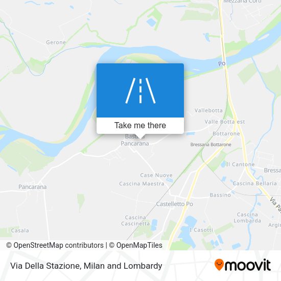 Via Della Stazione map