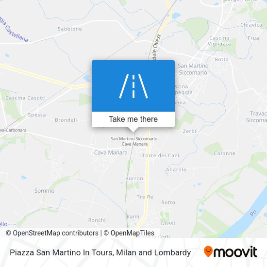 Piazza San Martino In Tours map