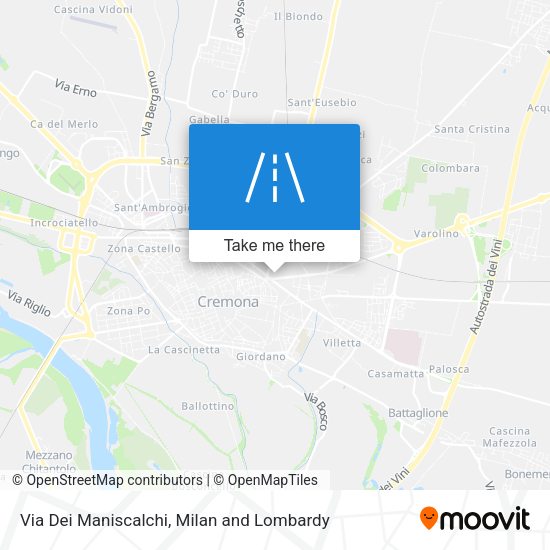 Via Dei Maniscalchi map