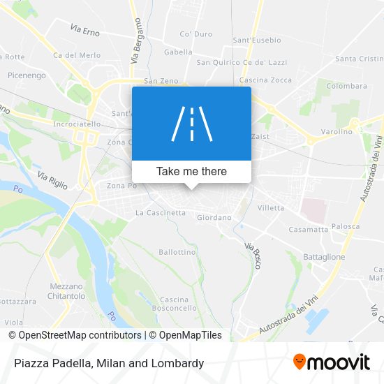 Piazza Padella map