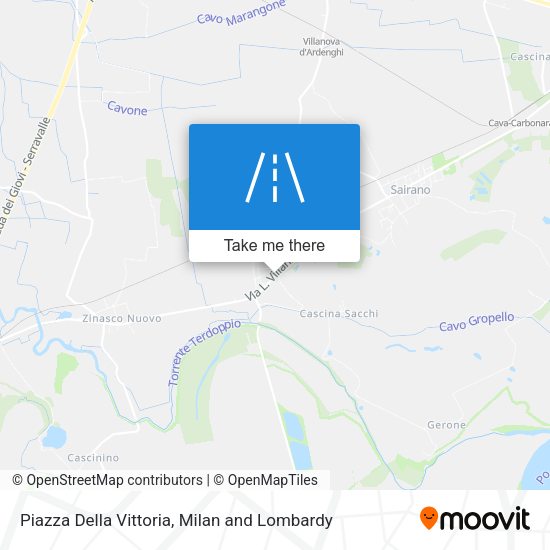 Piazza Della Vittoria map