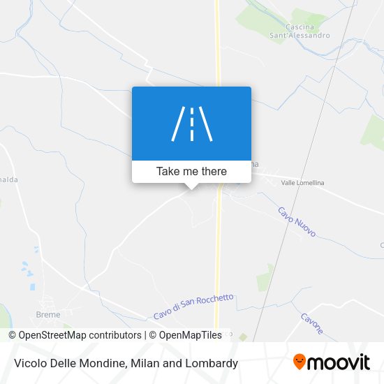 Vicolo Delle Mondine map