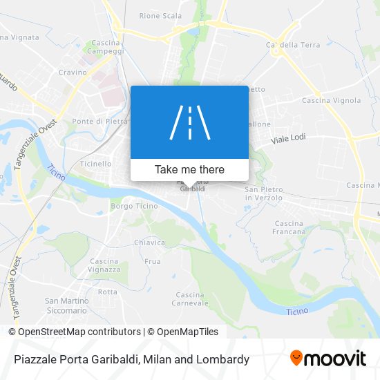 Piazzale Porta Garibaldi map