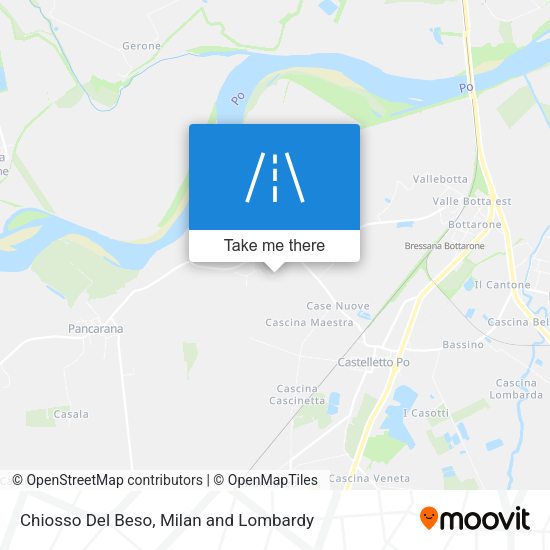 Chiosso Del Beso map
