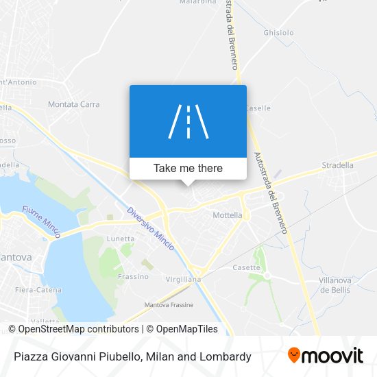 Piazza Giovanni Piubello map