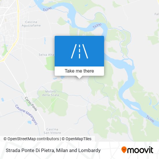 Strada Ponte Di Pietra map