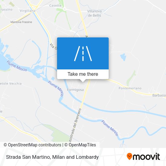 Strada San Martino map