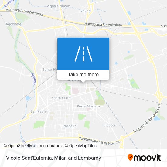 Vicolo Sant'Eufemia map