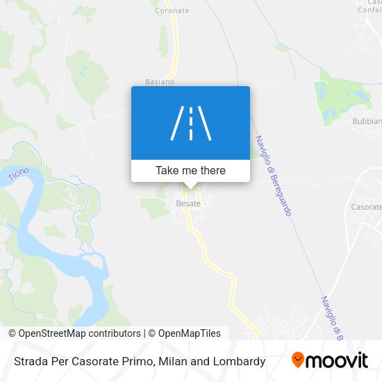 Strada Per Casorate Primo map