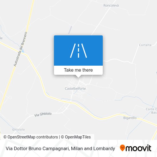 Via Dottor Bruno Campagnari map